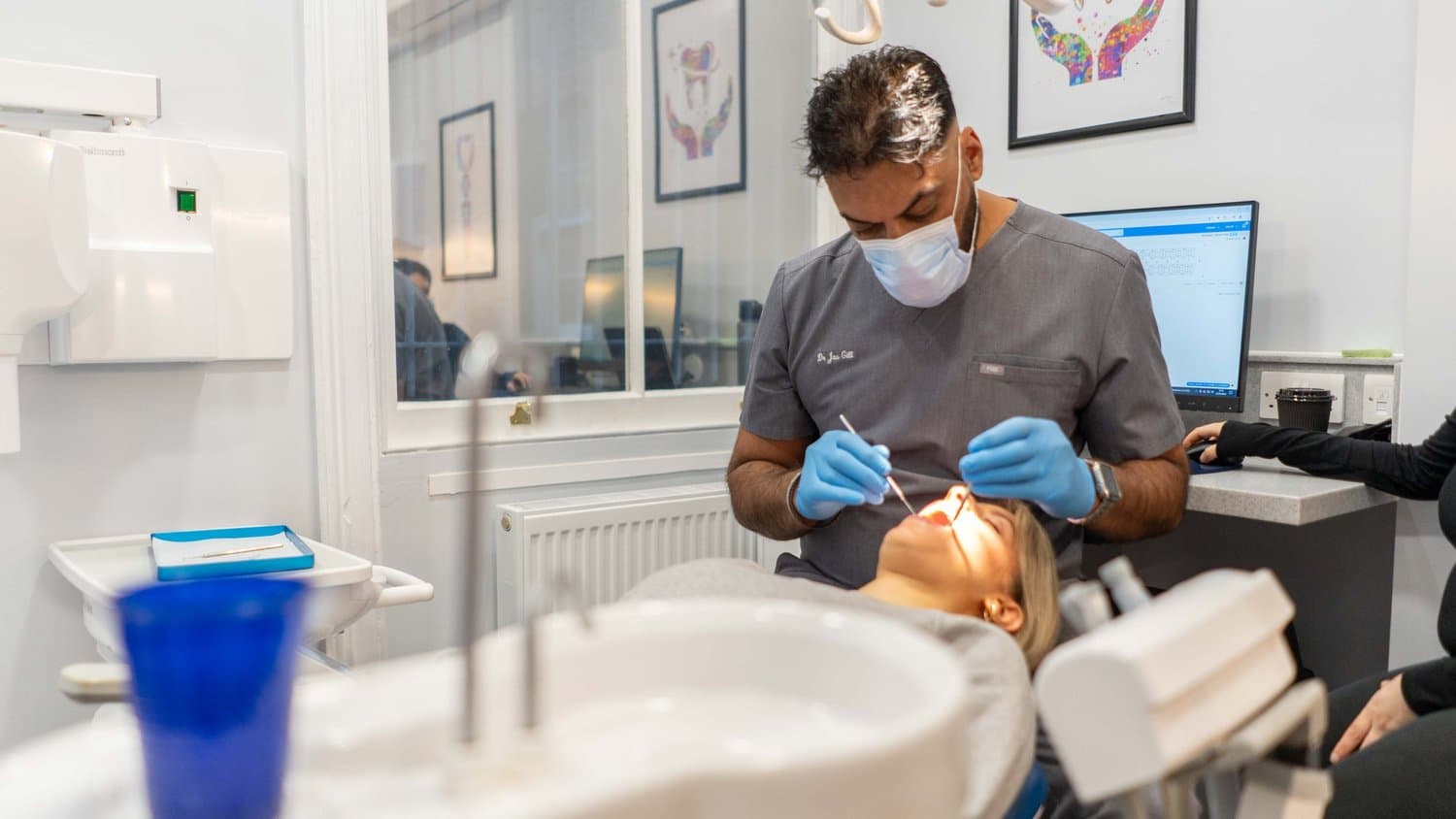 Professional dental practice photography